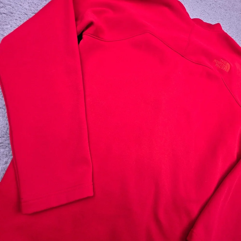 The North‎ Face Full Zip Fleece Lined Jacket Mens Large Red